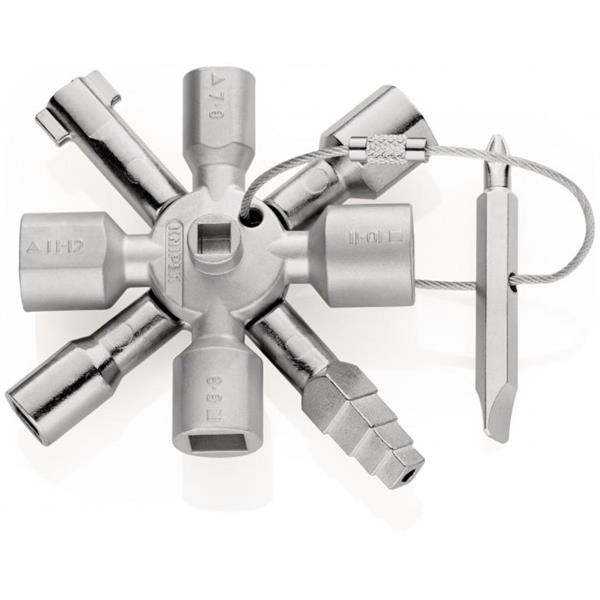 Knipex00 11 01 TwinKey for all standard cabinets and shut-off systems