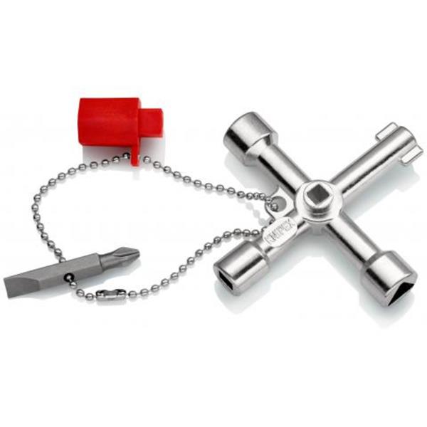 Knipex00 11 03 Control Cabinet Key for all standard cabinets and shut-off systems 8