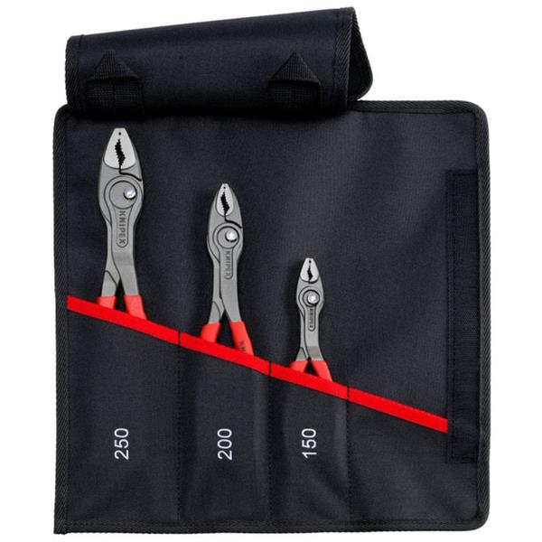 Knipex00 19 61 V01 TwinGrip Slip Joint Pliers 3 Piece Set