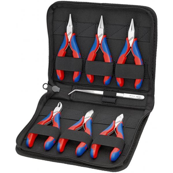 Knipex00 20 16 Case for Electronics Pliers 6 Piece