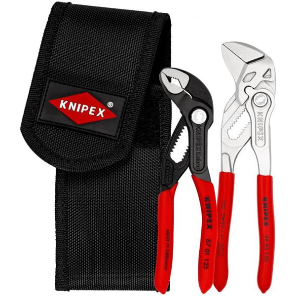 Knipex00 20 72 V01 Mini pliers set in belt tool pouch 2 Piece