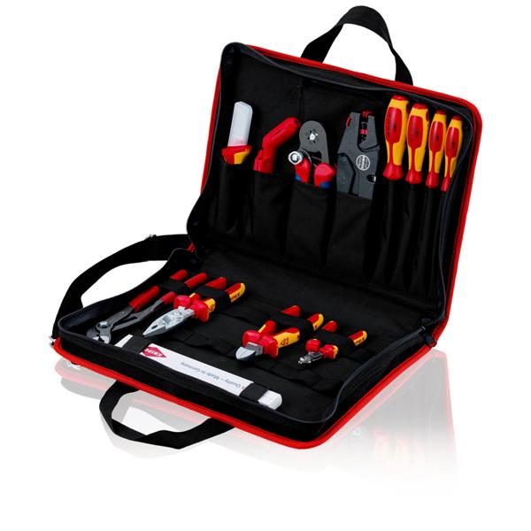 Knipex00 21 11 Electric 14 Piece Service Technician Tool Kit