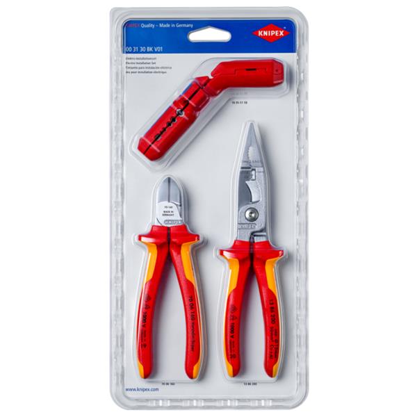 Knipex00 31 30 BK V01 Electrical Installations Set