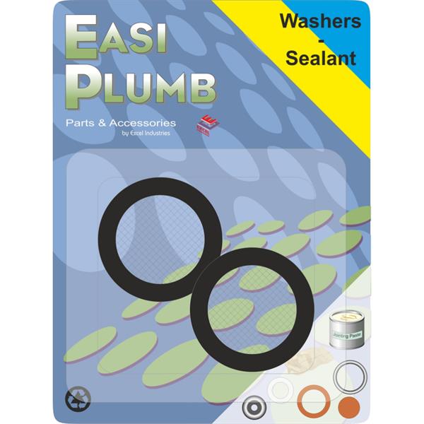 EasiplumbPack of 2, 3/4" Screened Appliance Hose Washers
