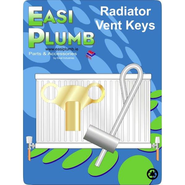 EasiplumbRadiator Vent Key Set