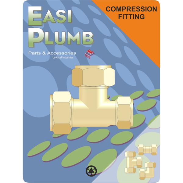 Easiplumb3/4" x 1/2" x 3/4" Unequal Tee