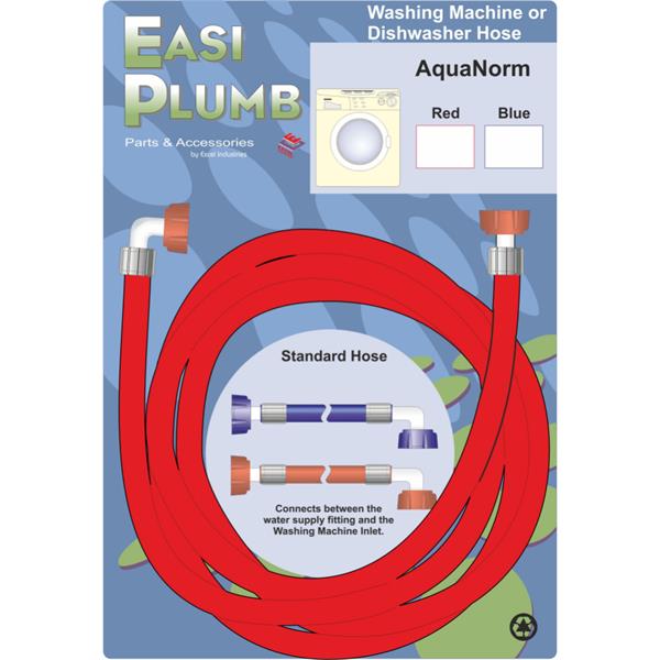 Easiplumb1.5m Long Red AquaNorm W/M Hose