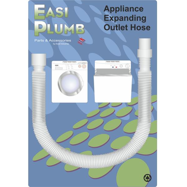 EasiplumbExpanding Outlet Hose 80cm-2.8M