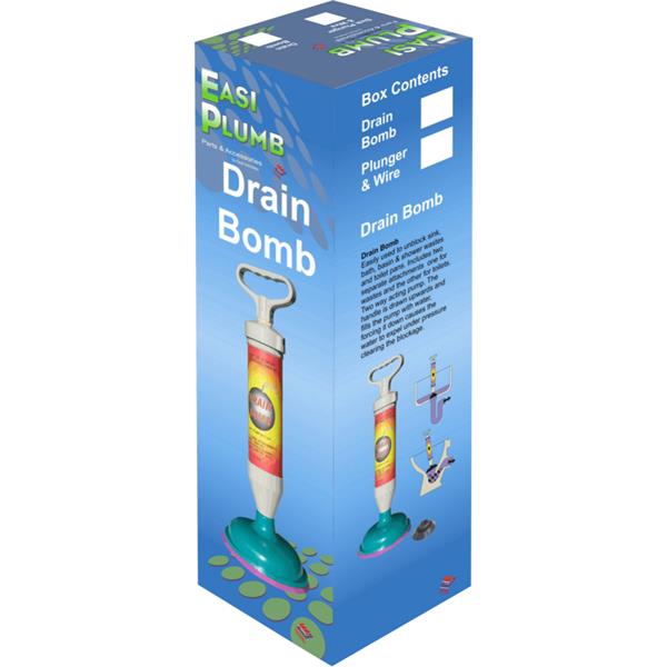 EasiplumbSuction Pump for Sink and Bath - Drain Bomb