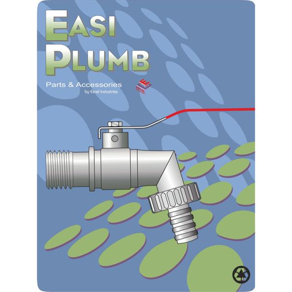 Easiplumb1/2" Lever Action Hose Union Bibcock