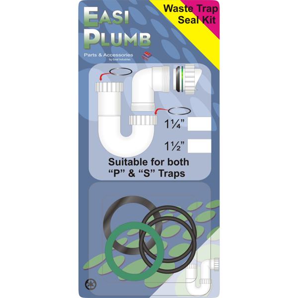 EasiplumbReplacement 11/4" Waste Trap Seal Kit