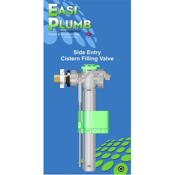 Easiplumb1/2" Side Entry Filling Valve (Brass Tail)
