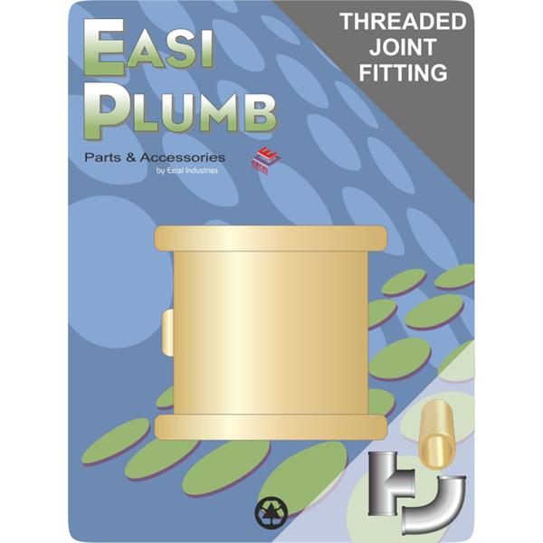 Easiplumb1/2" Brass Round Socket