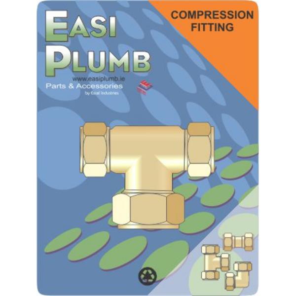 Easiplumb1/2" x 1/2" x 3/4" Unequal Tee