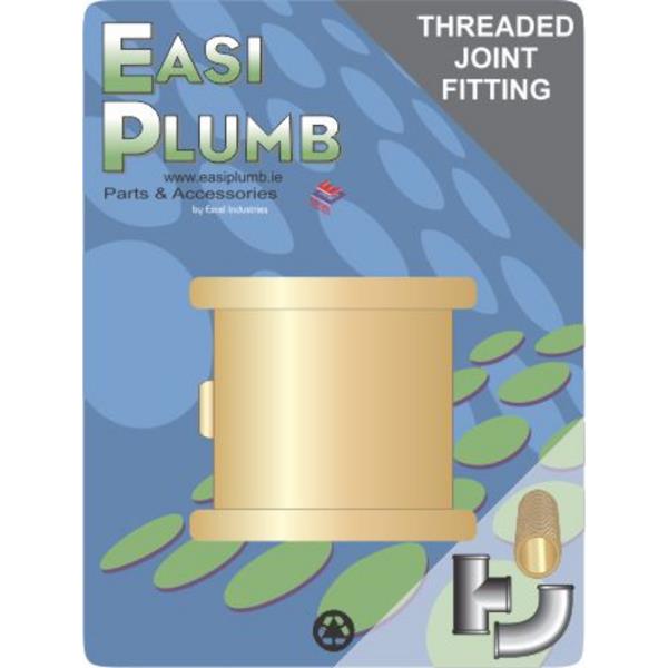 Easiplumb3/4" Brass Round Socket