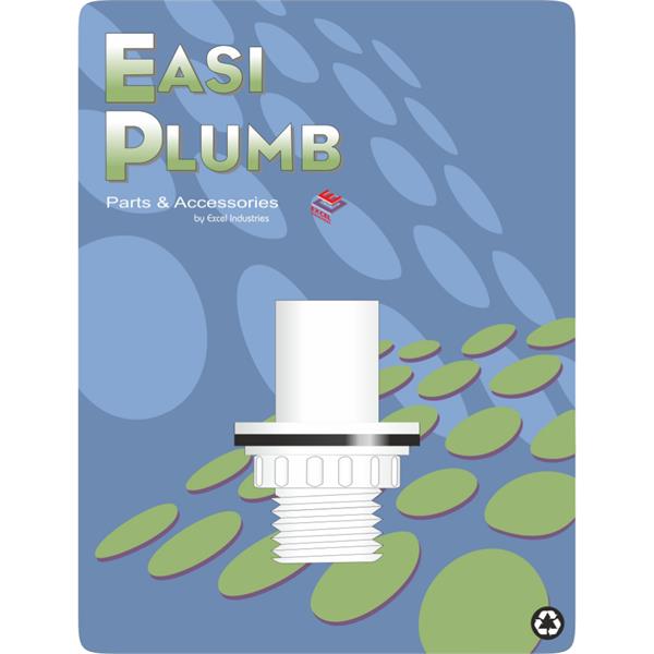 Easiplumb21mm Overflow Straight Tank Connector