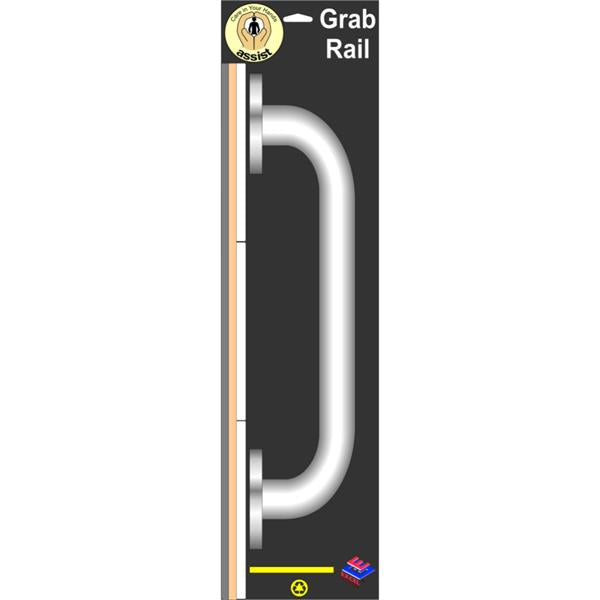 EasiplumbAssist 12" Chrome Safety Grab Rail