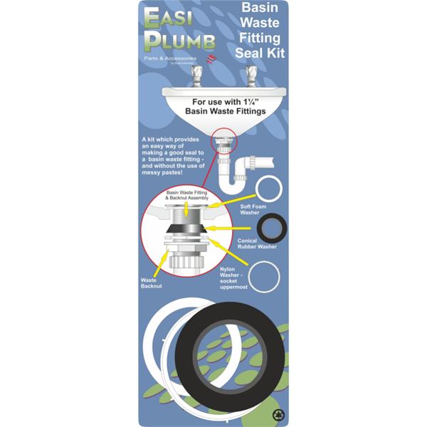 Easiplumb11/4" Basin Waste Fitting Seal Kit