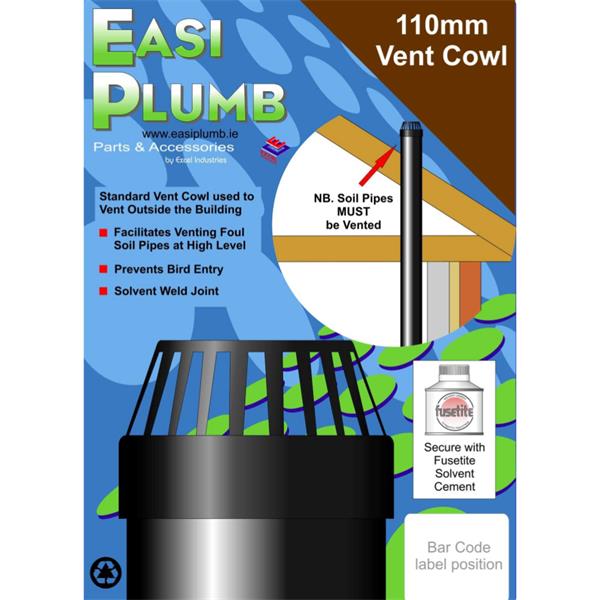 Easiplumb4" Vent Cowl