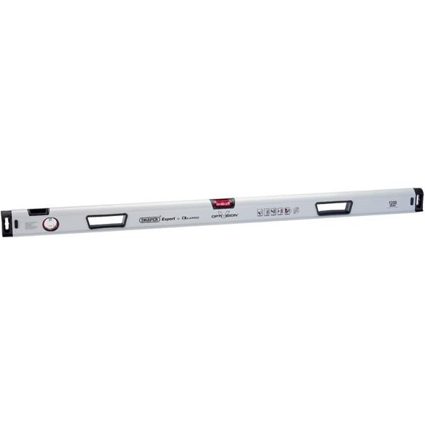 DraperExpert 1200mm (4ft) Opti-Vision Spirit Level 02322