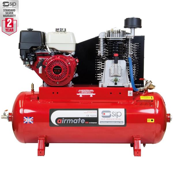 SipISHP11/150 Industrial Petrol Compressor
