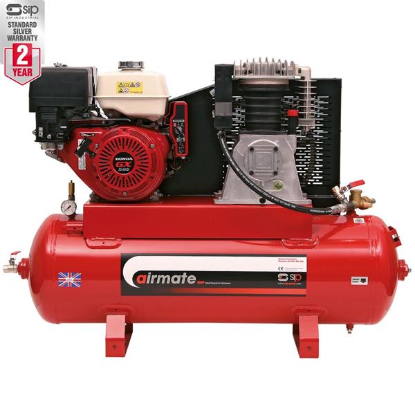 SipISHP11/150ES Industrial Petrol Compressor