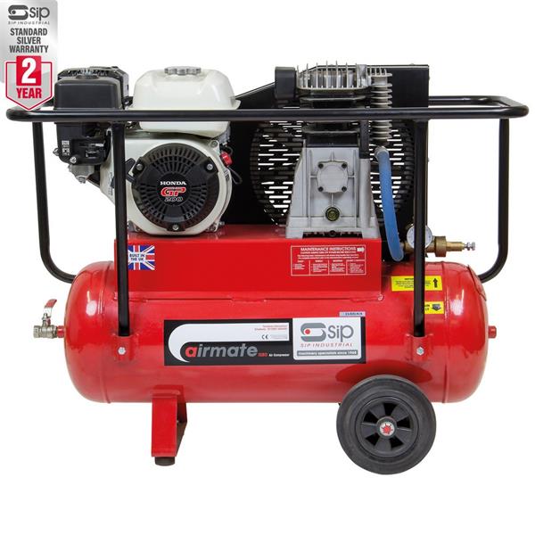 SipISHP6/50 Industrial Petrol Compressor