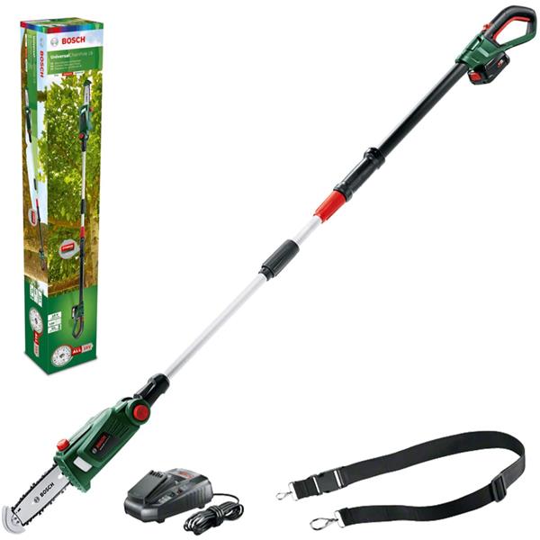 BoschUniversal Chain Pole 18V Cordless Telescopic Pole Tree Pruner 200mm (1x2.5Ah)