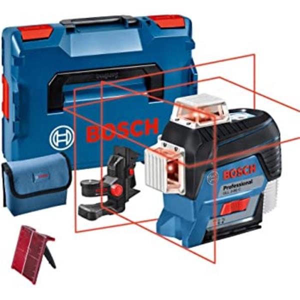 BoschGLL 3-80 C + BM1 + Clamp + TP Professional Line Laser (L-BOXX) Click and Go Set
