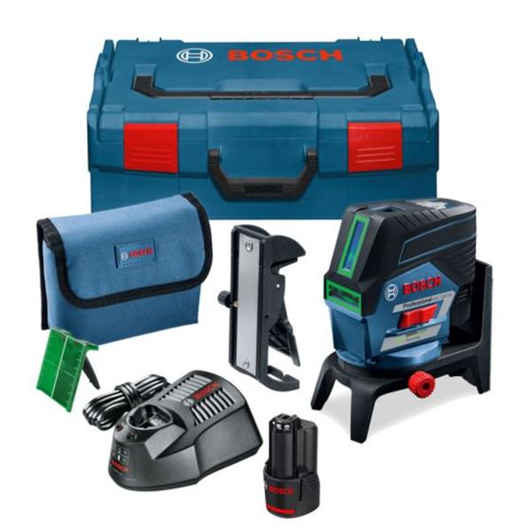 BoschGCL 2-50CG Combi Laser + RM2 + BM3 + L-Boxx + GBA12V