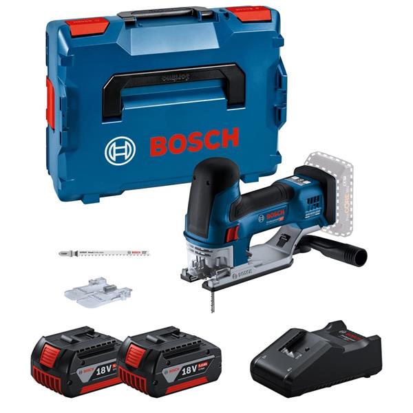 BoschGST 18V-155 SC 18v Brushless Connection Ready Jigsaw in L-Boxx (2x5ah)