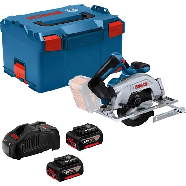 BoschGKS 18V-57-2 165mm Brushless Circular Saw in L-Boxx (2x5ah)