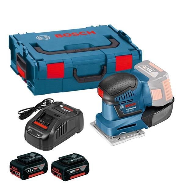 BoschGSS 18V-10 18V Brushless Orbital Sander (2x5Ah)