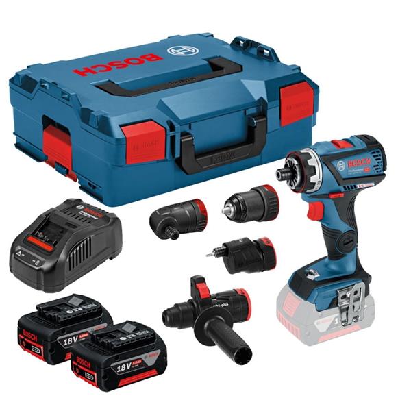 BoschGSR 18V-60 FC Brushless 18V 5 in 1 Drill Driver (2x5Ah)