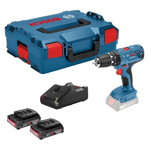 BoschGSB 18V-21 18V Combi Drill (2x2Ah)
