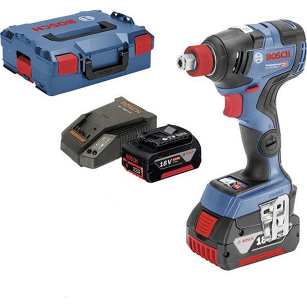 BoschGDX 18V-210 C Kit Professional Cordless Impact Wrench (2x5Ah)