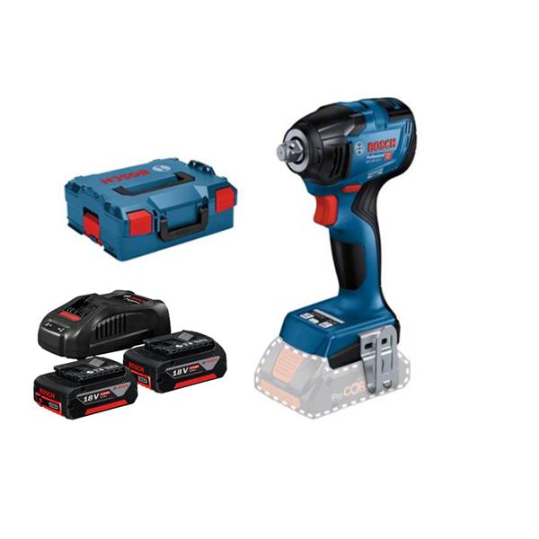 BoschGDS 18V-210 C Kit Professional Cordless Impact Wrench (2x5Ah)