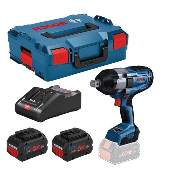 BoschGDS 18V-1050 H BITURBO Brushless 18V 3/4'' Wrench (2x8Ah ProCORE)