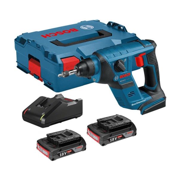 BoschGBH 18V-LI CP 18V Compact SDS-Plus Drill (2x2Ah)