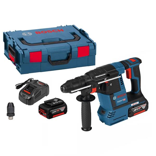 BoschGBH 18V-26 F 18V Brushless 3 Mode SDS-Plus Drill (2x5Ah)