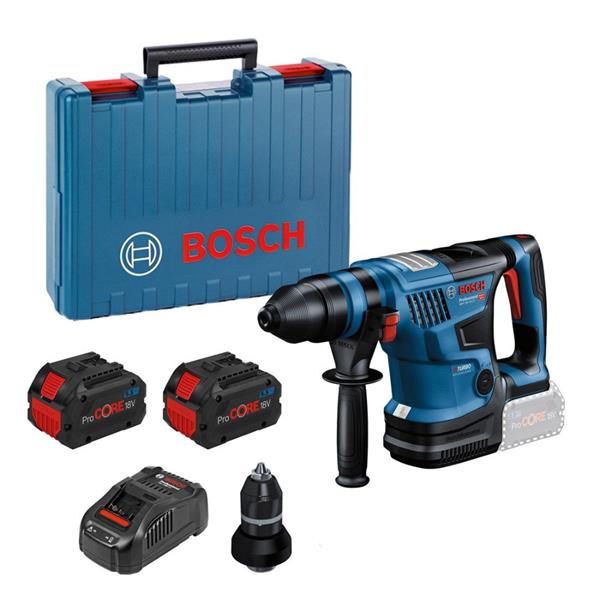 BoschGBH 18V-34 CF 18V BITURBO Brushless 3 Mode SDS-Plus Drill (2x5.5Ah ProCORE)