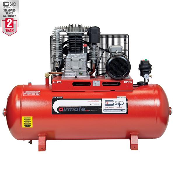 SipISBD7.5/270 270ltr Industrial Electric Compressor