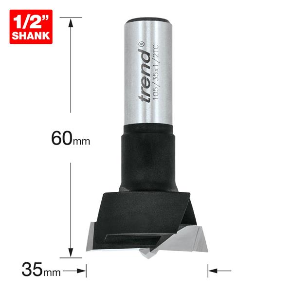 TrendPro Router machine bit 105/35X1/2TC
