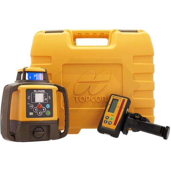 TopconLaser Dual Slope Level RL-HV2S/E with LS-100D mm Receiver