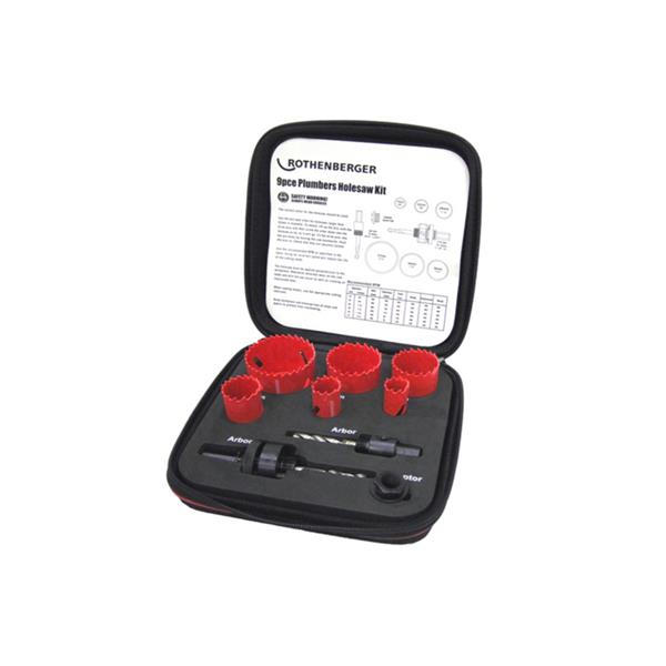 Rothenberger114202 Plumbers Hole Saw Kit
