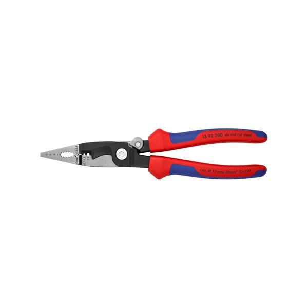 Knipex13 92 200 SB Multi-component Grip Pliers for Electrical Installation