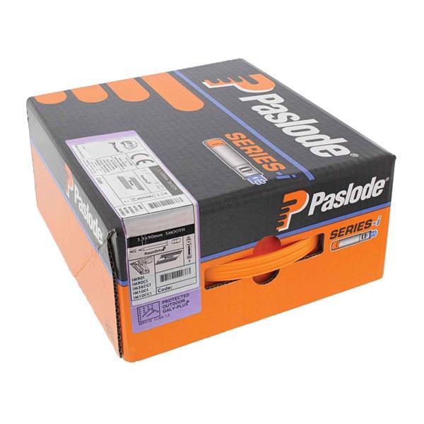 Paslode141070 3.1 x 90mm Smooth Galv Plus Nail Fuel Pack