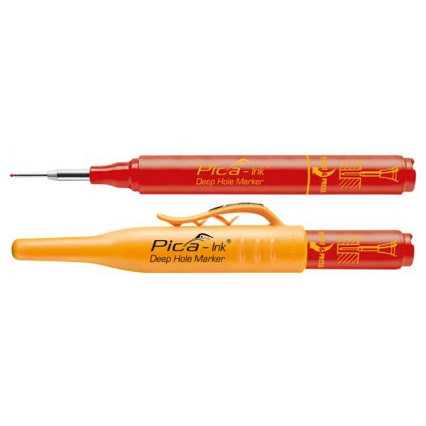 PicaDeep Hole Ink Permanent Marker - Red