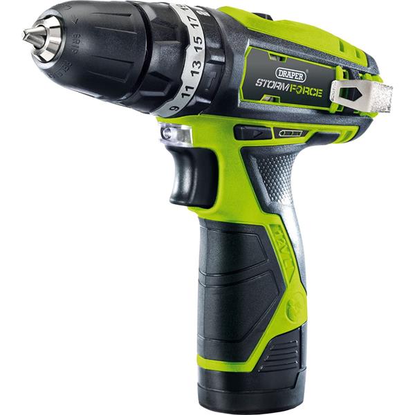 Draper10.8V Storm Force Cordless Hammer Drill (1x1.5Ah)
