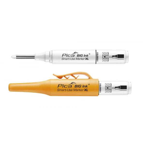 PicaBIG INK Deep Hole Marker - White